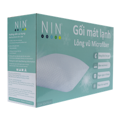 Gối lông vũ nhân tạo mát lạnh Cool Plus NIN House