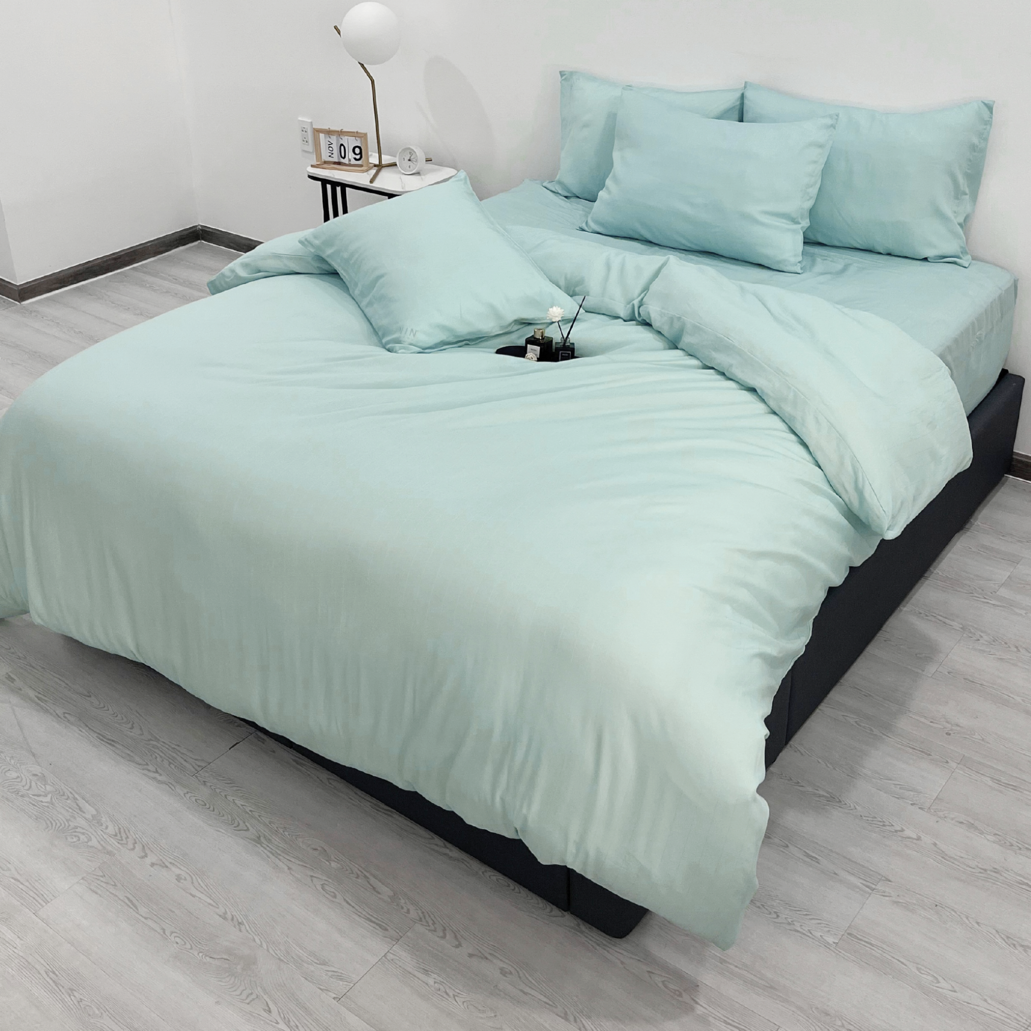 Bộ chăn ga gối tencel NIN Jacquard NJ6801