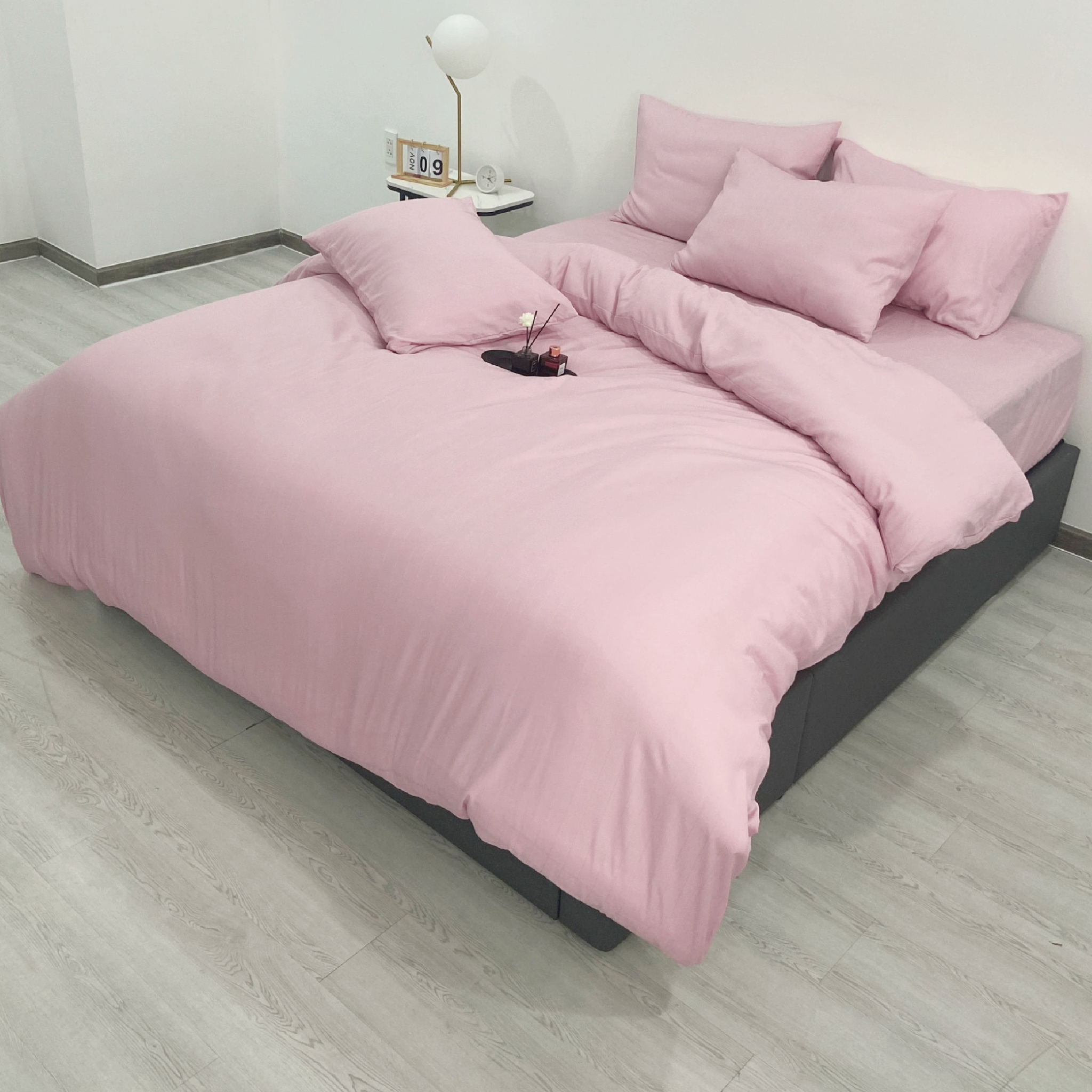 Bộ chăn ga gối tencel NIN Jacquard NJ6803