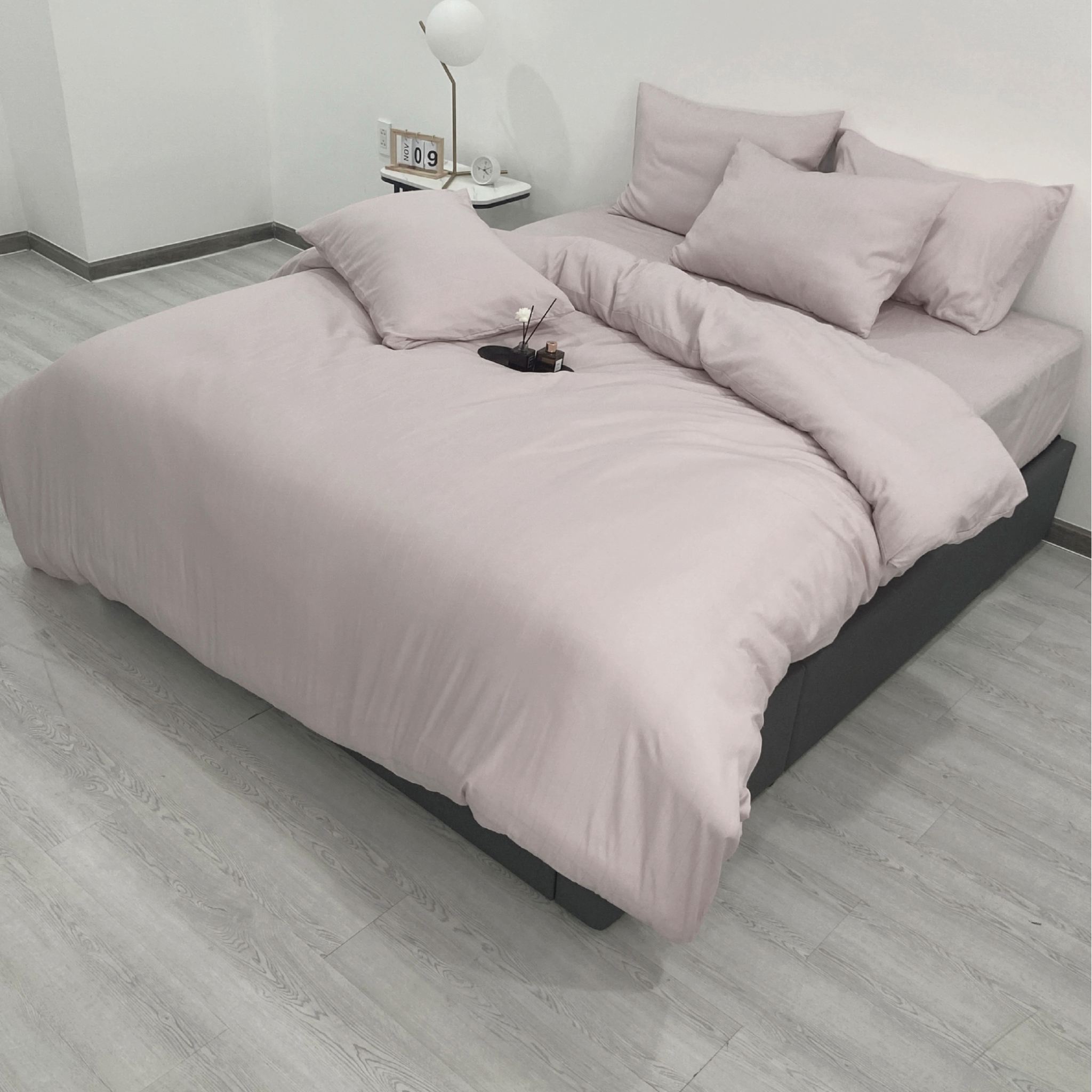 Bộ chăn ga gối tencel NIN Jacquard NJ6804