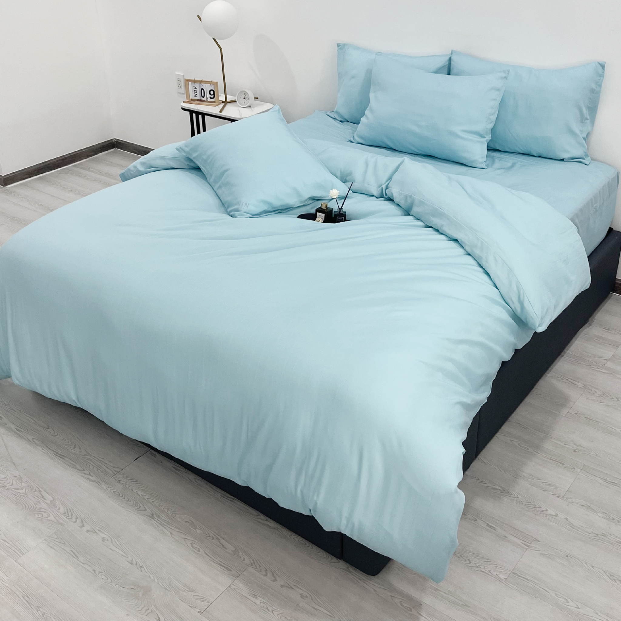 Bộ chăn ga gối tencel NIN Jacquard NJ6802