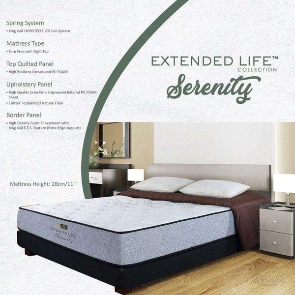 Nệm KING KOIL - Extended Life Serenity