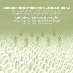 Mền Tuyết NIN - Mint