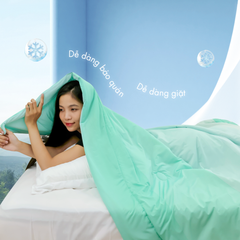 Chăn hè mát lạnh I Cool NM8036 - Mền lạnh ICool Advance NIN House hoa văn NM8036