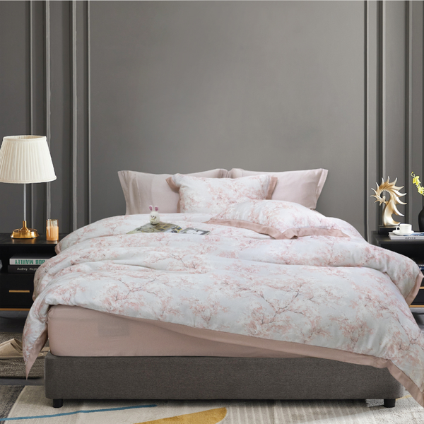 NP8910 - Bộ chăn ga gối Tencel NIN Pristine NP8910