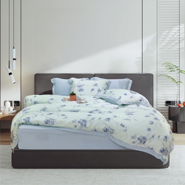 NP8915 - Bộ chăn ga gối Tencel NIN Pristine NP8915