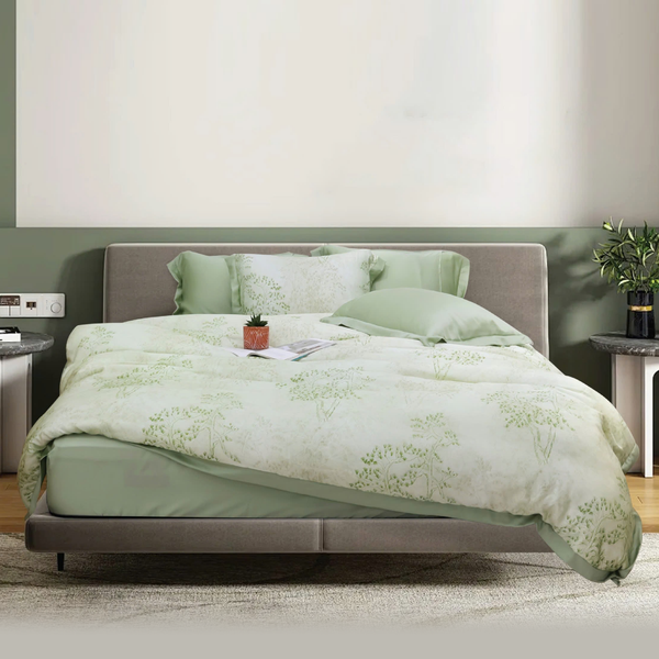 NP8913 - Bộ chăn ga gối Tencel NIN Pristine NP8913