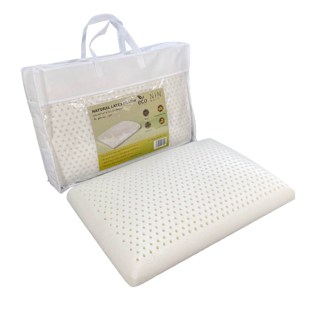 Gối cao su thiên nhiên WAKANA 60x40x14cm