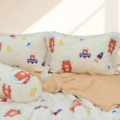 ST200047 - Bộ chăn ga gối Microfiber STEFANI