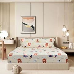 ST200047 - Bộ chăn ga gối Microfiber STEFANI