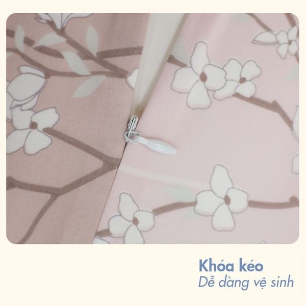 ST200048 - Bộ chăn ga gối cotton nhung STEFANI ST200048