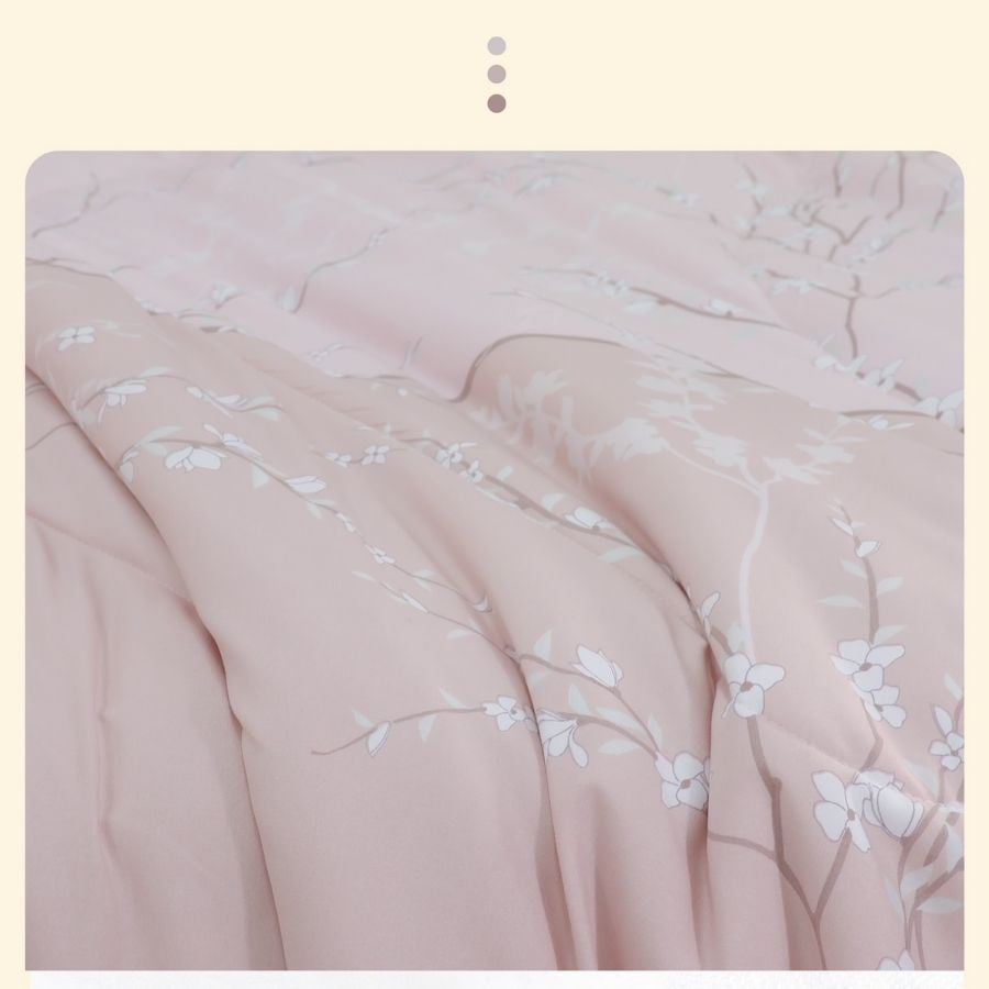 ST200048 - Bộ chăn ga gối Microfiber STEFANI