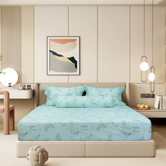 ST200049 - Bộ chăn ga gối Microfiber STEFANI