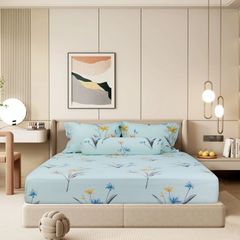 ST200052 - Bộ chăn ga gối cotton nhung STEFANI ST200052