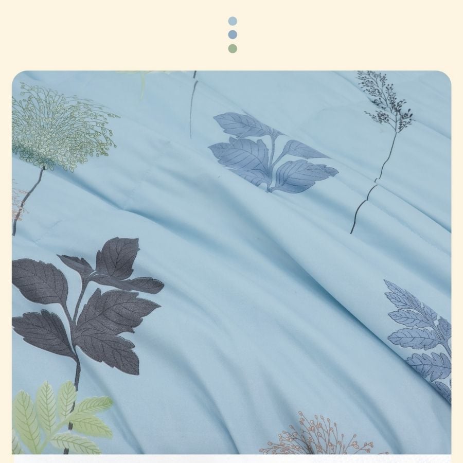 ST200051 - Bộ chăn ga gối Microfiber STEFANI