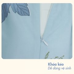 ST200051 - Bộ chăn ga gối cotton nhung STEFANI ST200051