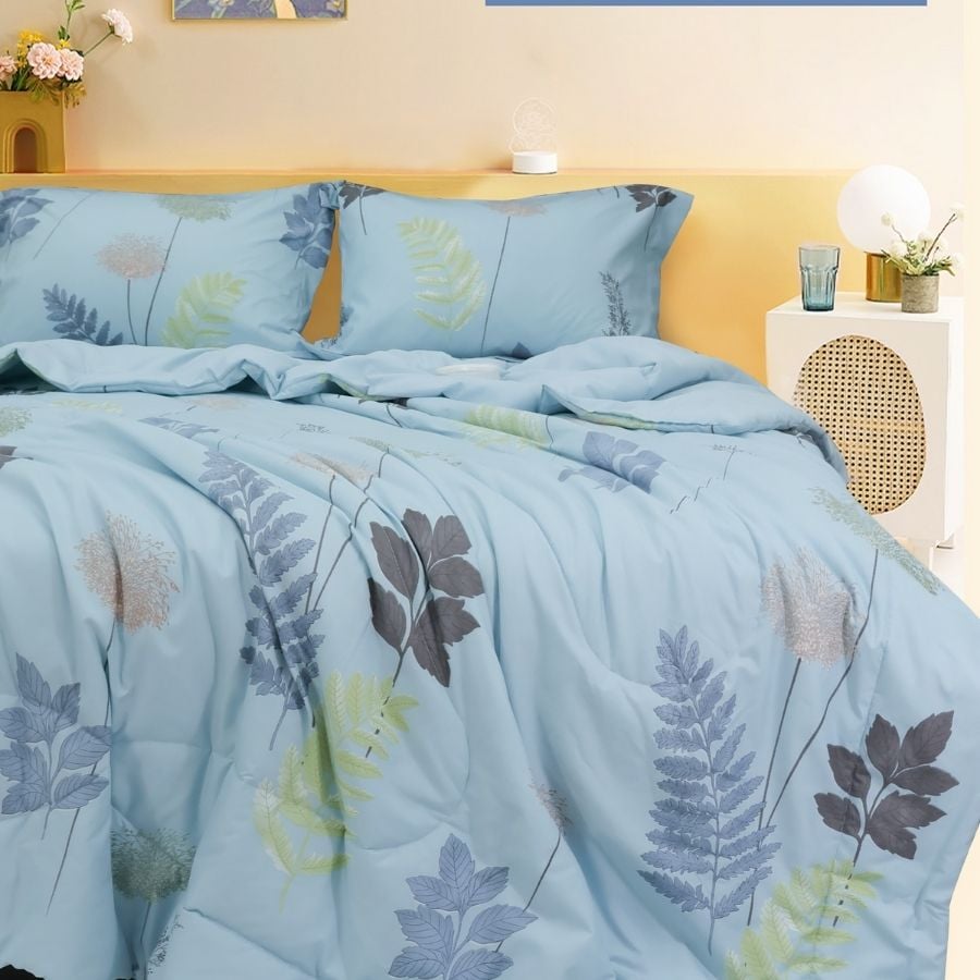 ST200051 - Bộ chăn ga gối Microfiber STEFANI