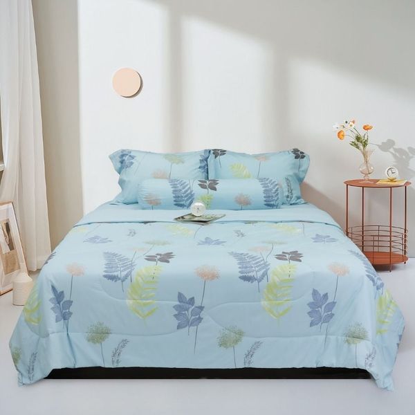 ST200051 - Bộ chăn ga gối cotton nhung STEFANI ST200051
