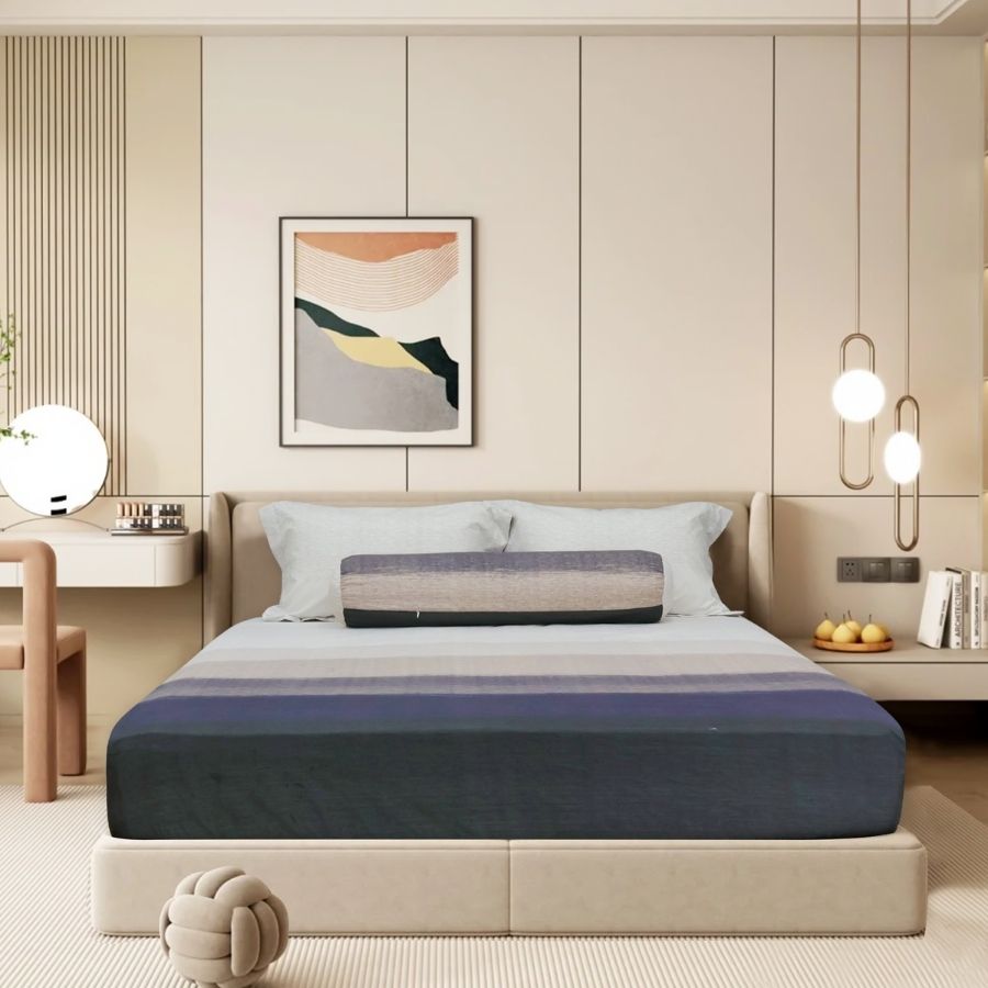 ST200053 - Bộ chăn ga gối Microfiber STEFANI