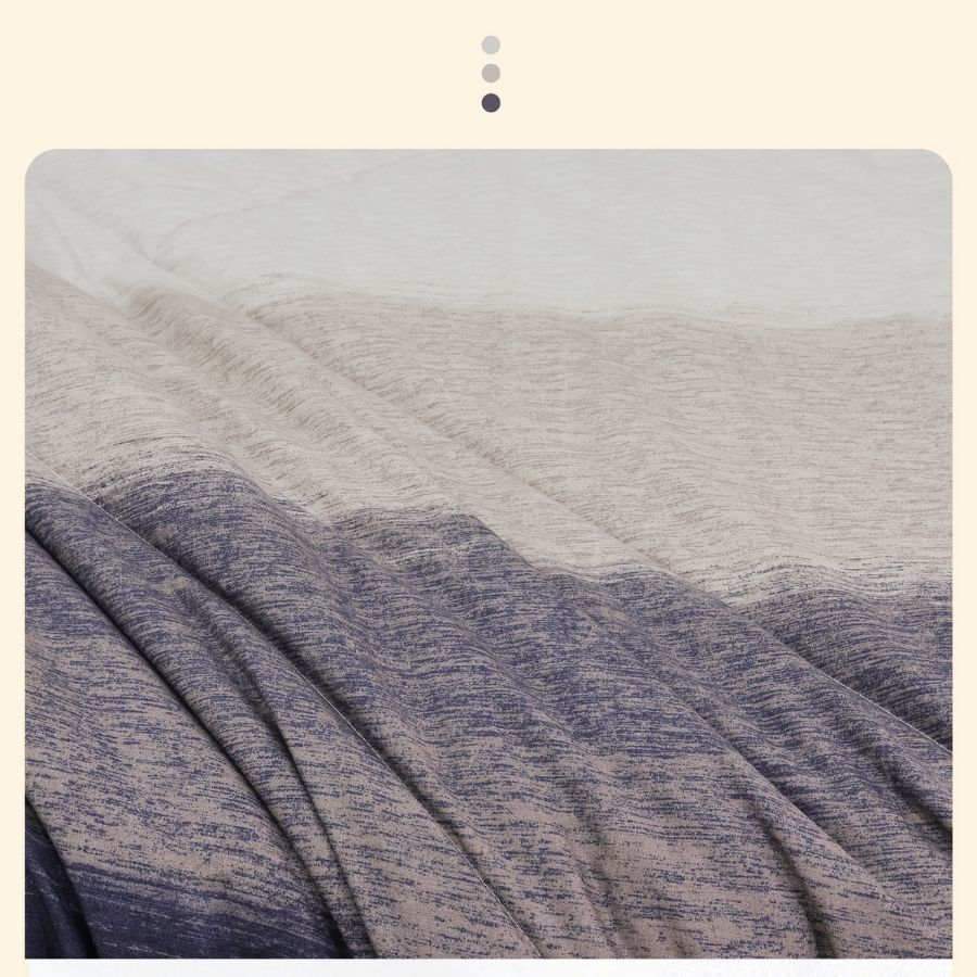 ST200053 - Bộ chăn ga gối Microfiber STEFANI