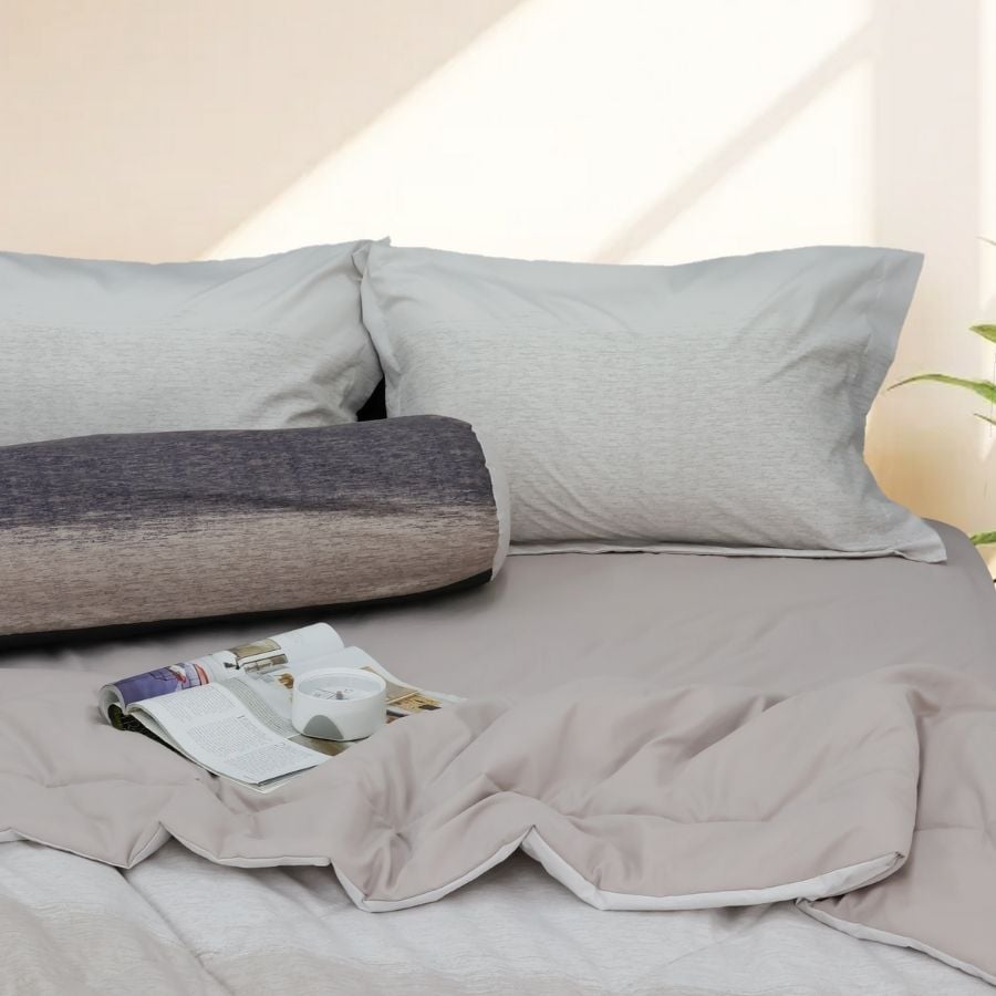 ST200053 - Bộ chăn ga gối Microfiber STEFANI