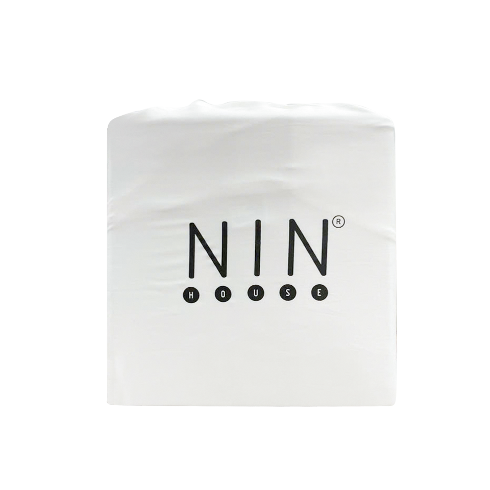 Bộ ga gối NIN Bamboo màu trắng White