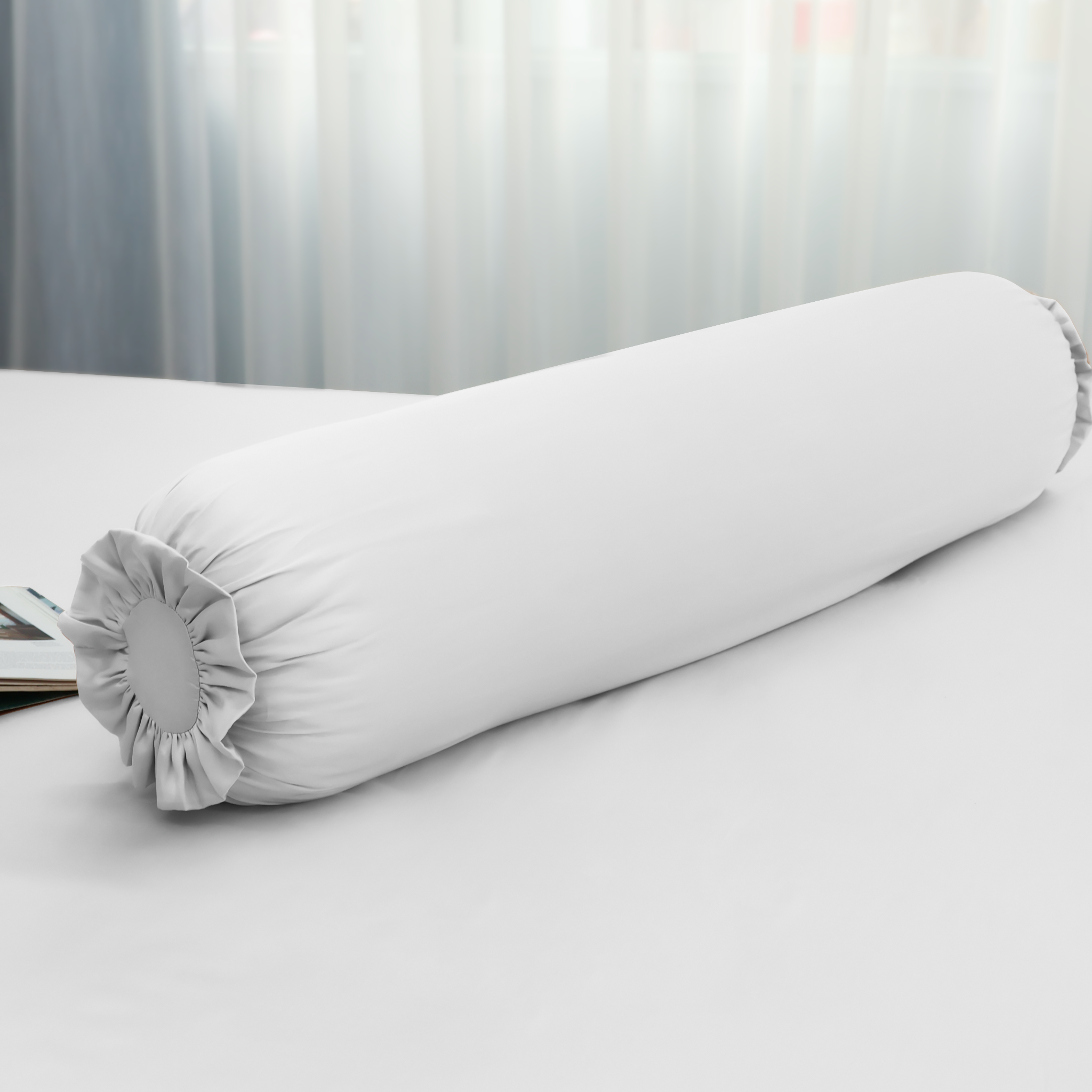 Bộ ga gối NIN Bamboo màu trắng White