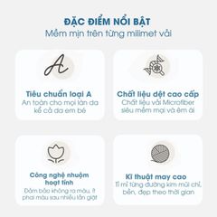Mền Tuyết NIN - Violet Spring Light