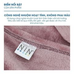Mền Tuyết NIN - Violet Spring Light