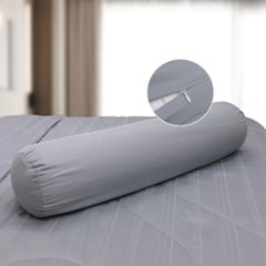 C190709 - Bộ chăn ga gối cotton nhung NIN CLASSIC C190709 xám nhạt Cool grey