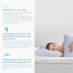 Gối lông vũ nhân tạo mát lạnh Cool Plus NIN House