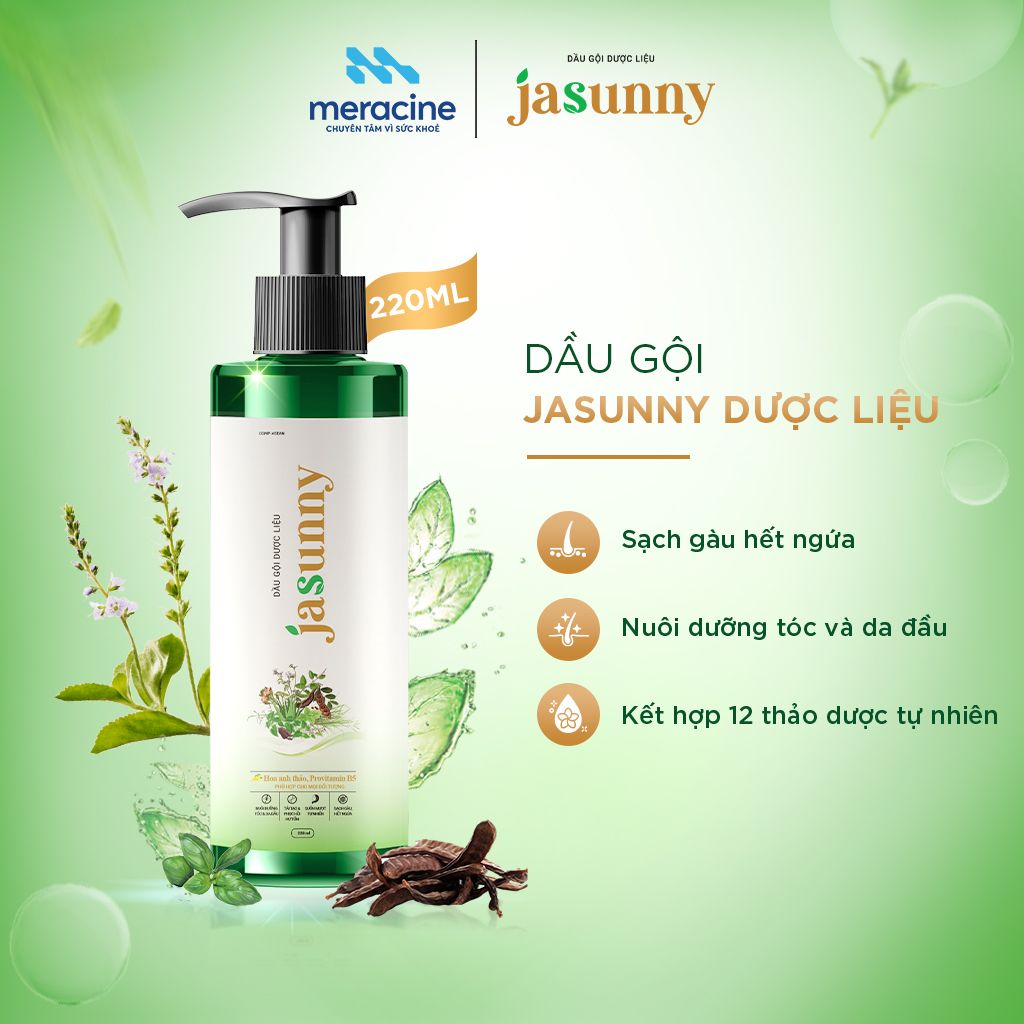 Dầu gội dược liệu Jasunny - chai 220ml