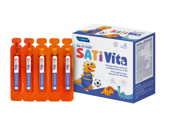  Ống uống bổ sung đa vi chất SatiVita (hộp 20 ống) 