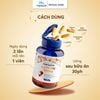 Viên uống Meracine L-Cystine 500mg giúp sáng da, hỗ trợ giảm nám, giảm mụn, rụng tóc, giảm gãy móng (Lọ 60V))