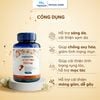 Viên uống Meracine L-Cystine 500mg giúp sáng da, hỗ trợ giảm nám, giảm mụn, rụng tóc, giảm gãy móng (Lọ 60V))