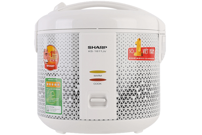 Nồi cơm điện Sharp 1.8 lít KS-181TJV