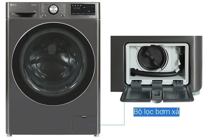 Máy giặt LG AI DD Inverter 12 kg FV1412S3BA