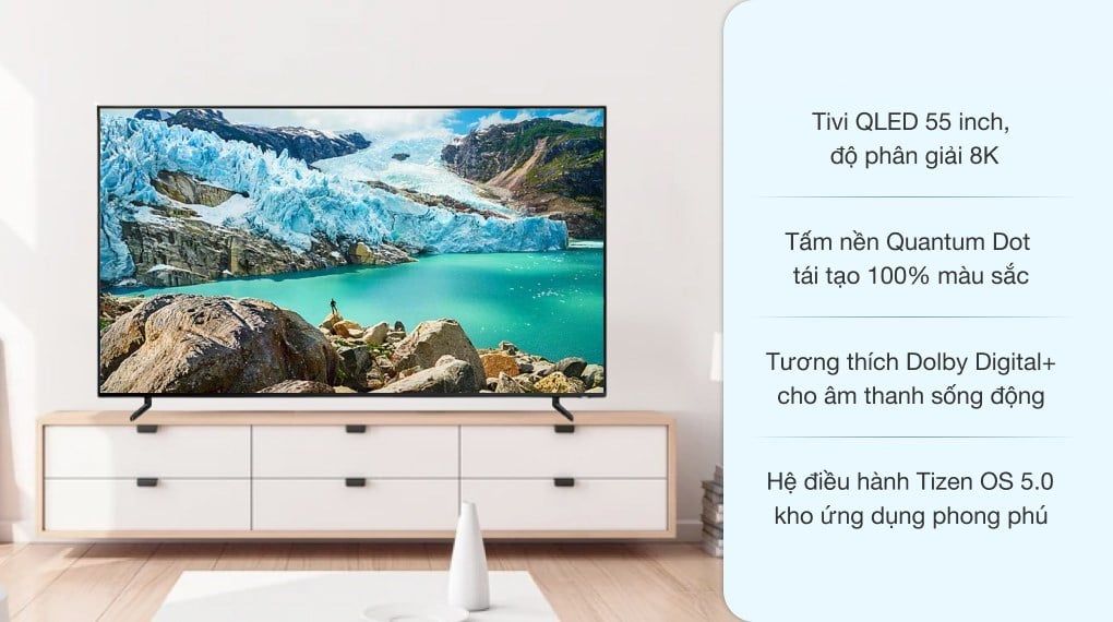 Smart Tivi QLED Samsung 8K 55 inch QA55Q900R