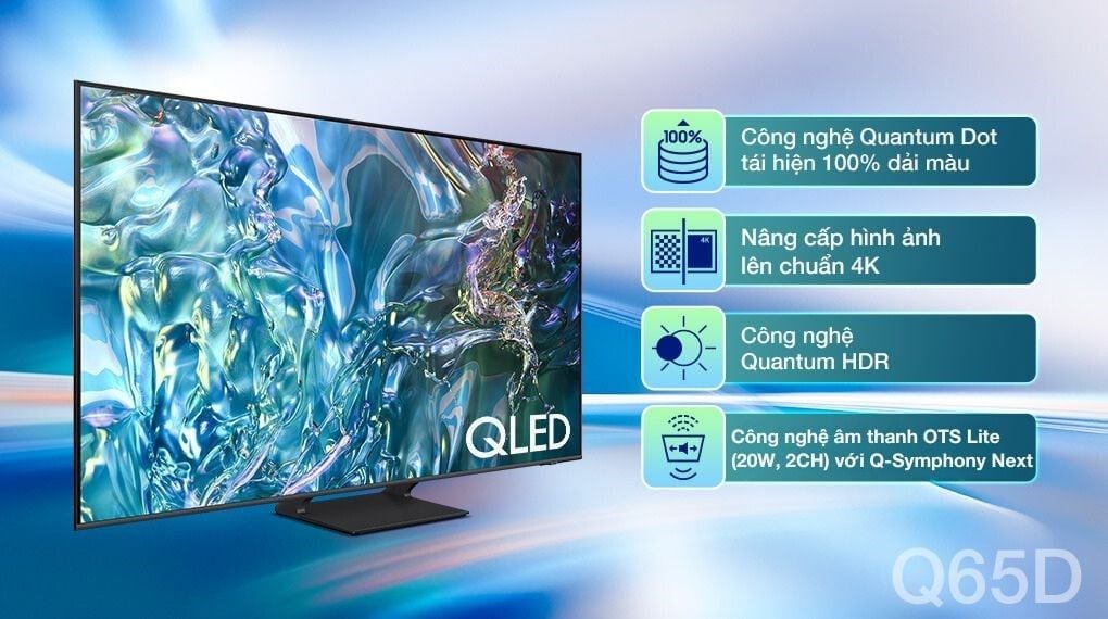 Smart Tivi QLED Samsung 4K 65 inch QA65Q60DAKXXV