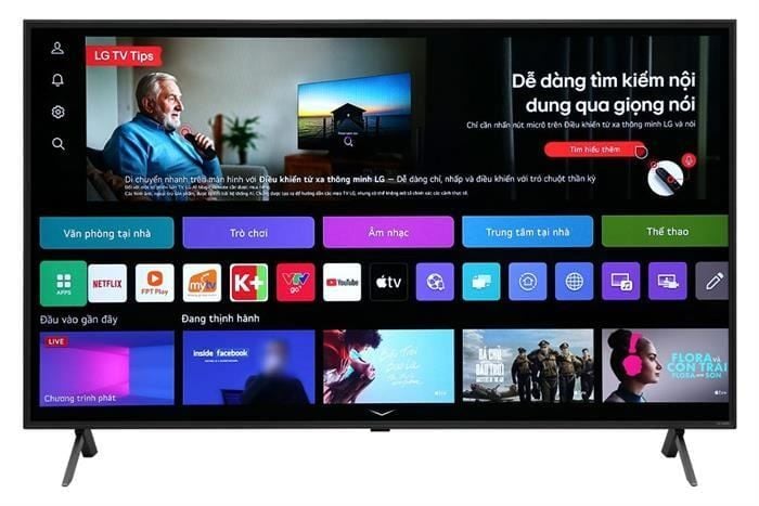 Smart Tivi QNED LG 4K 55 inch 55QNED80TSA