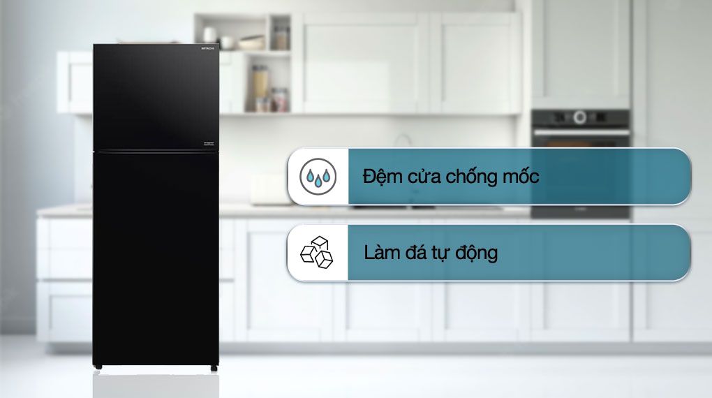 Tủ lạnh Hitachi Inverter 390 lít R-FVY510PGV0 GMG