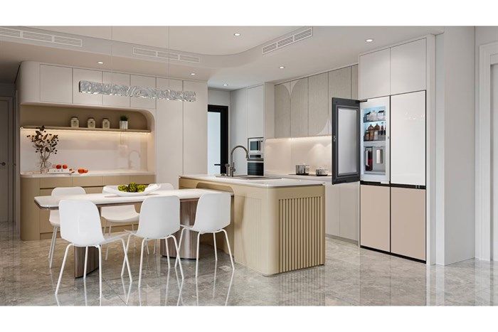 Tủ lạnh Samsung Inverter 648 lít Multi Door Bespoke RF59CB66F8S/SV