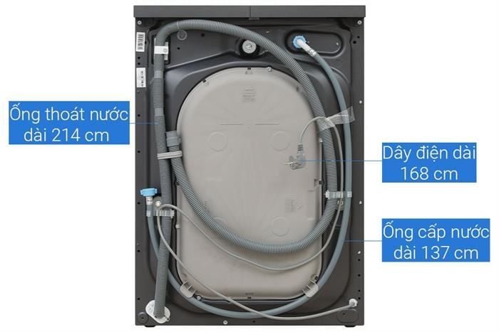 Máy giặt sấy Electrolux UltimateCare 700 Inverter giặt 11/7 kg EWW1143R7SC