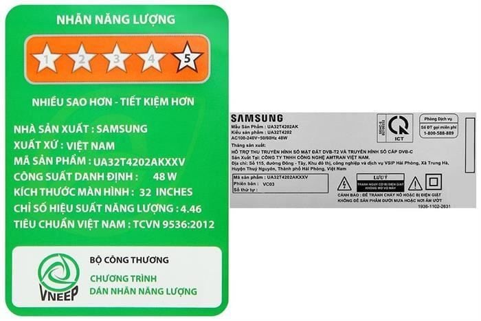 Smart Tivi Samsung 32 inch UA32T4202