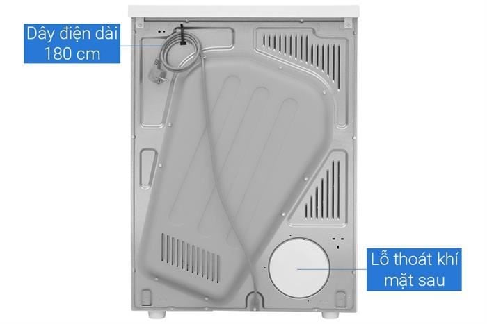 Máy sấy thông hơi Electrolux UltimateCare 8 kg EDV804H3WC