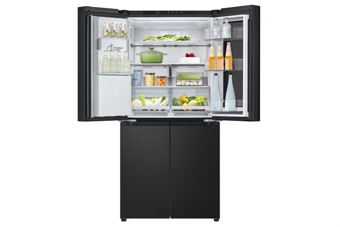 Tủ lạnh LG Inverter 666 lít Multi Door InstaView LFB66BLMI