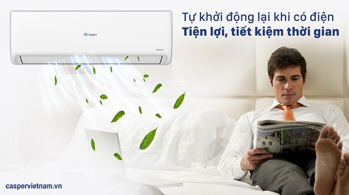 ĐIỀU HÒA CASPER 1 CHIỀU INVERTER 18000BTU TC-18IS36