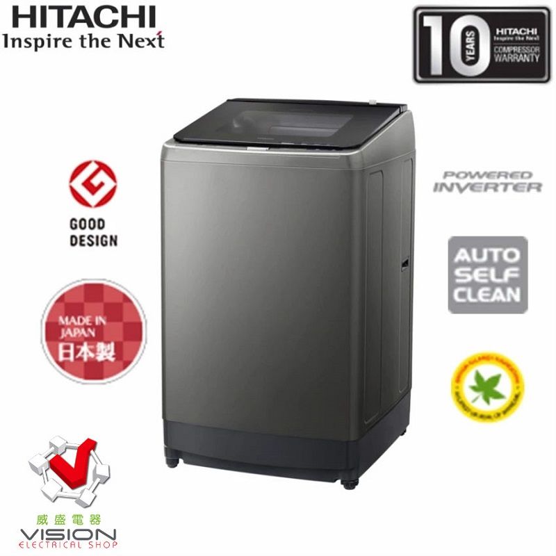 Máy giặt Hitachi Inverter 16Kg SF-160XWV