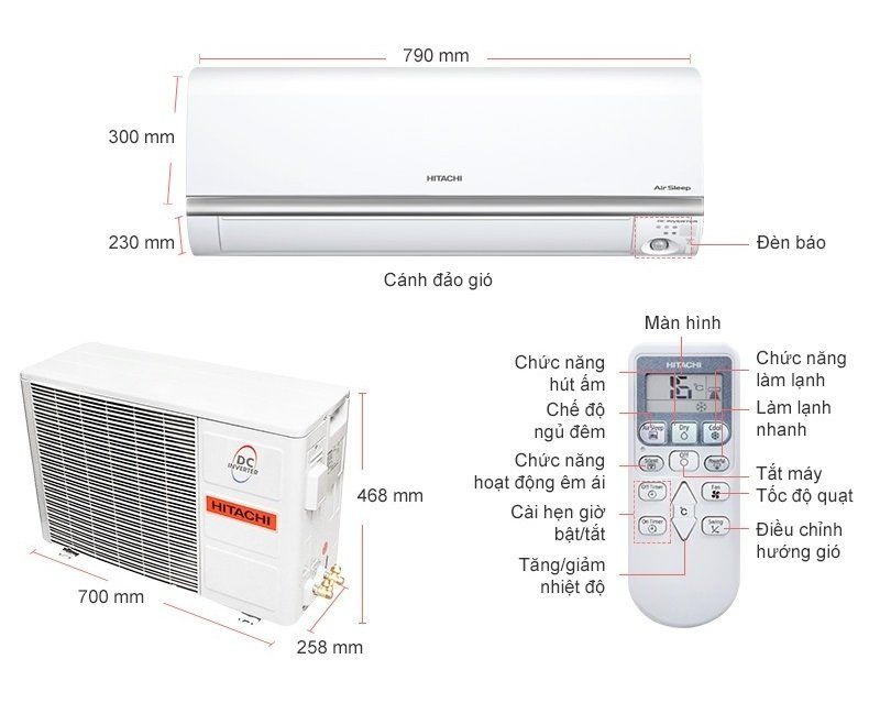 Máy Lạnh Hitachi 1.0 HP RAS-SD10CD GOLD