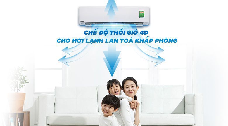 Điều hòa Panasonic 9000BTU 1 chiều inverter U9BKH-8